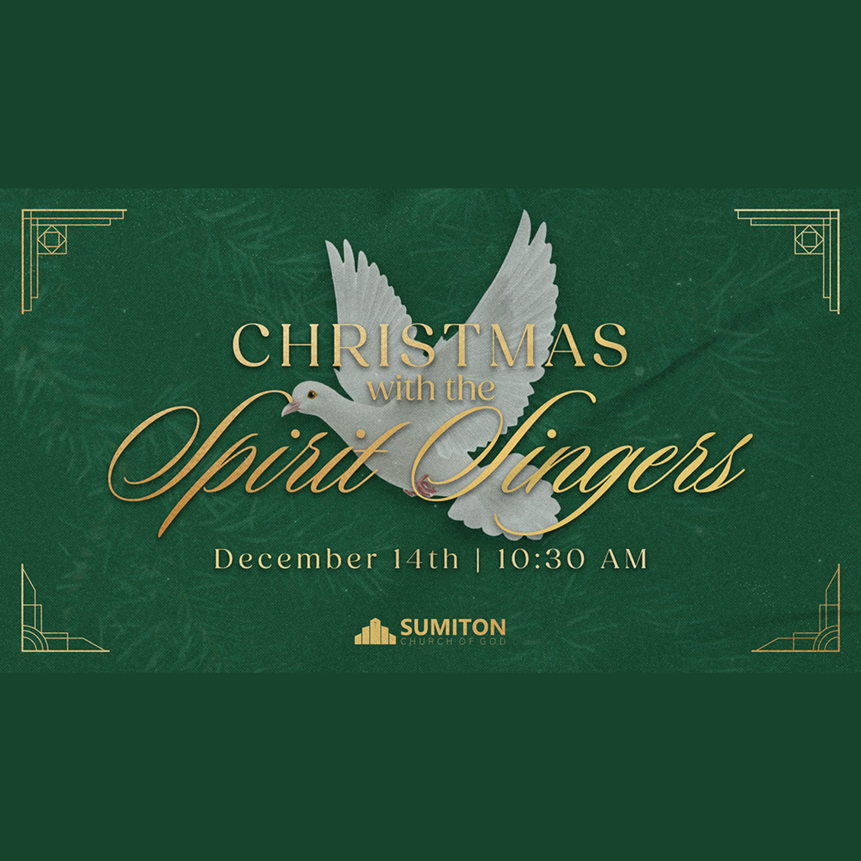 Christmas with the Spirit Singers 2025 | December 14th, 2025 | Full Sunday Service