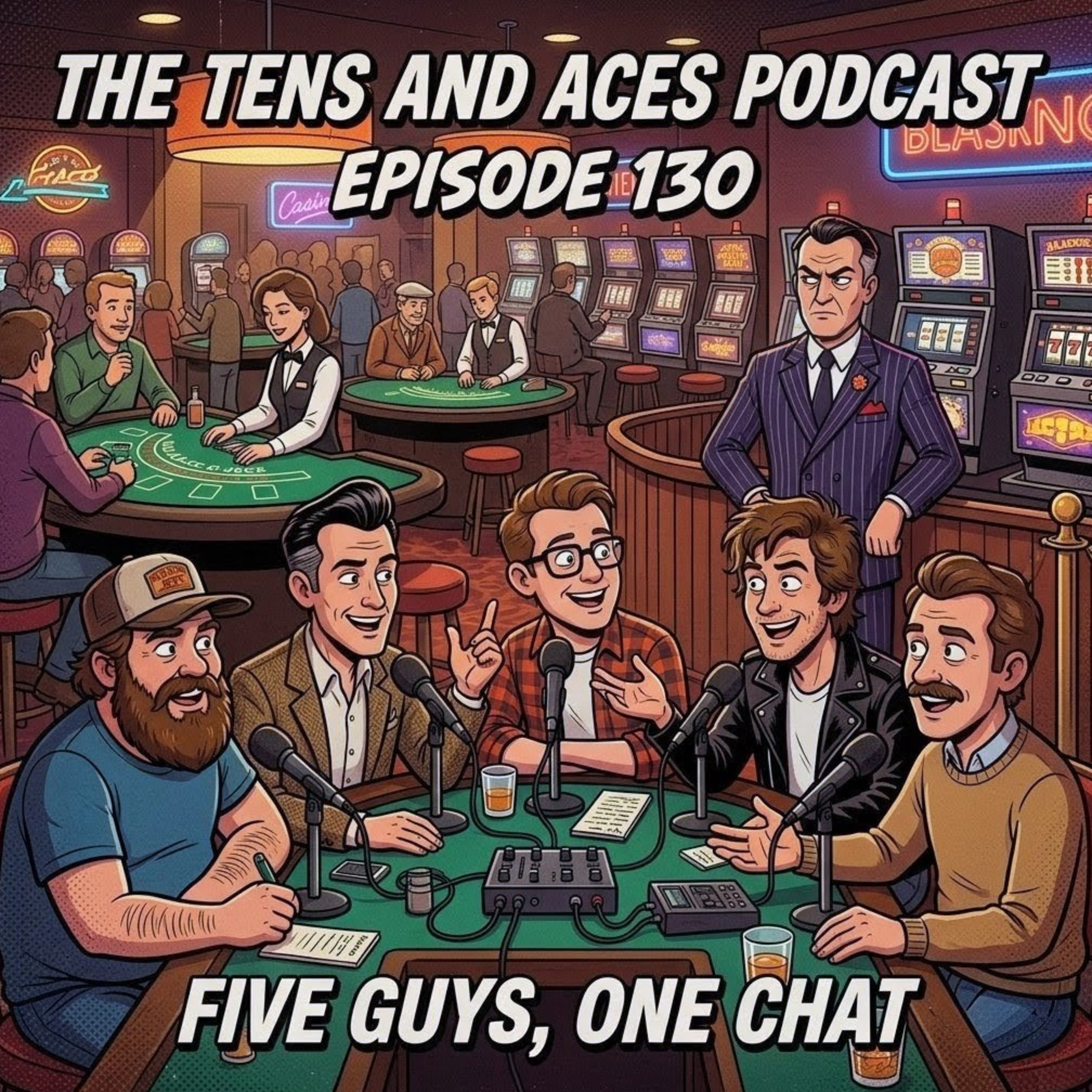 Episode 130: Five Guys, One Chat