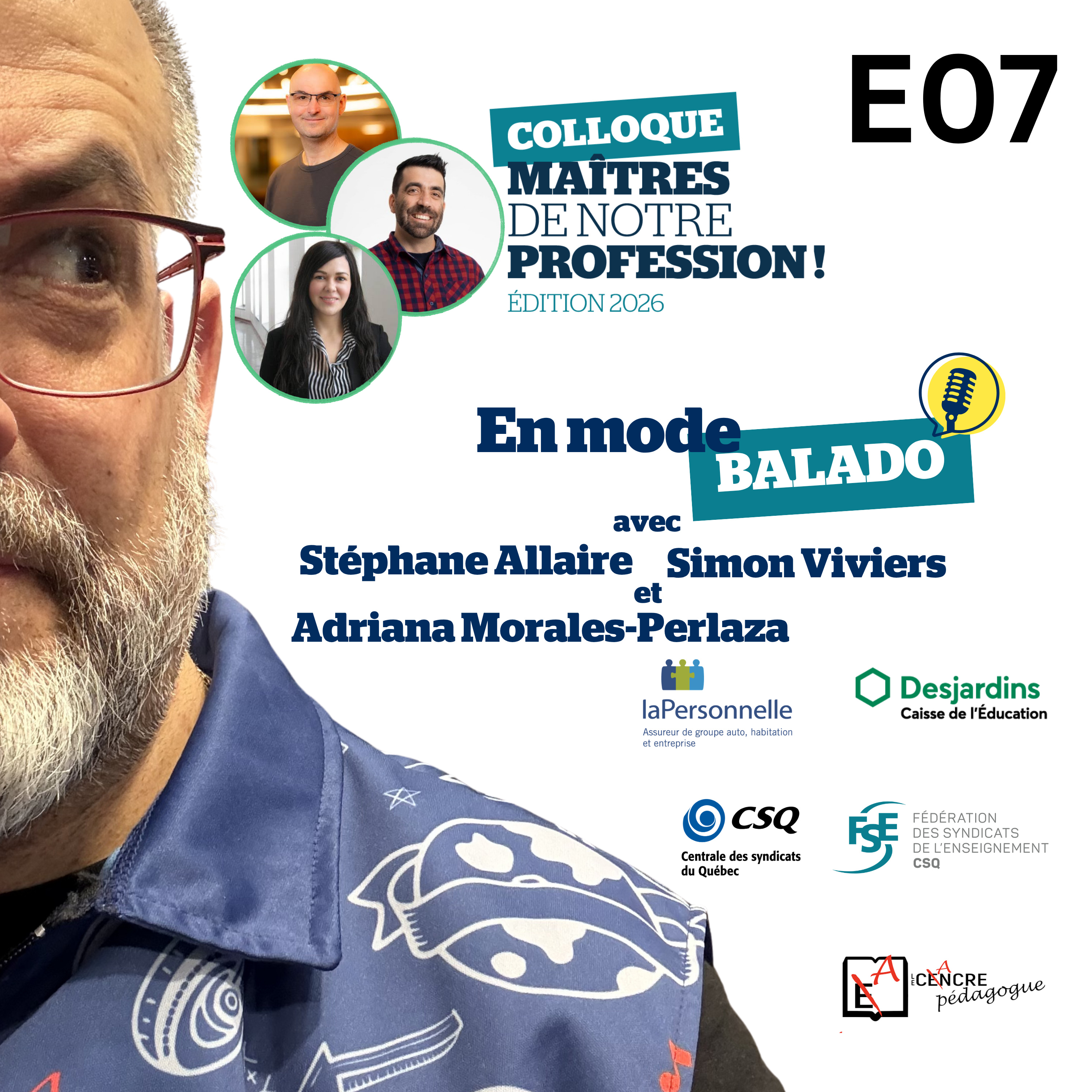 Maitres de notre profession avec Stéphane Allaire, Simon Viviers et Adriana Morales-Perlaza 