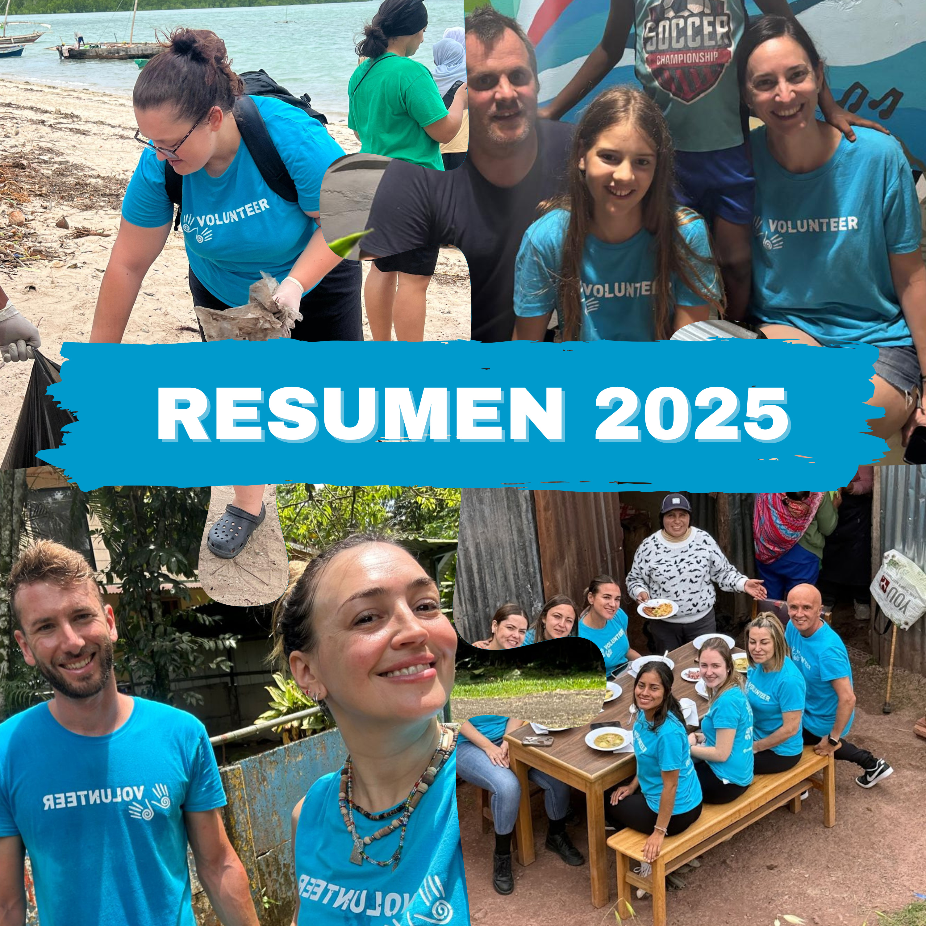 150. Así fue nuestro 2025: proyectos solidarios y voluntariado