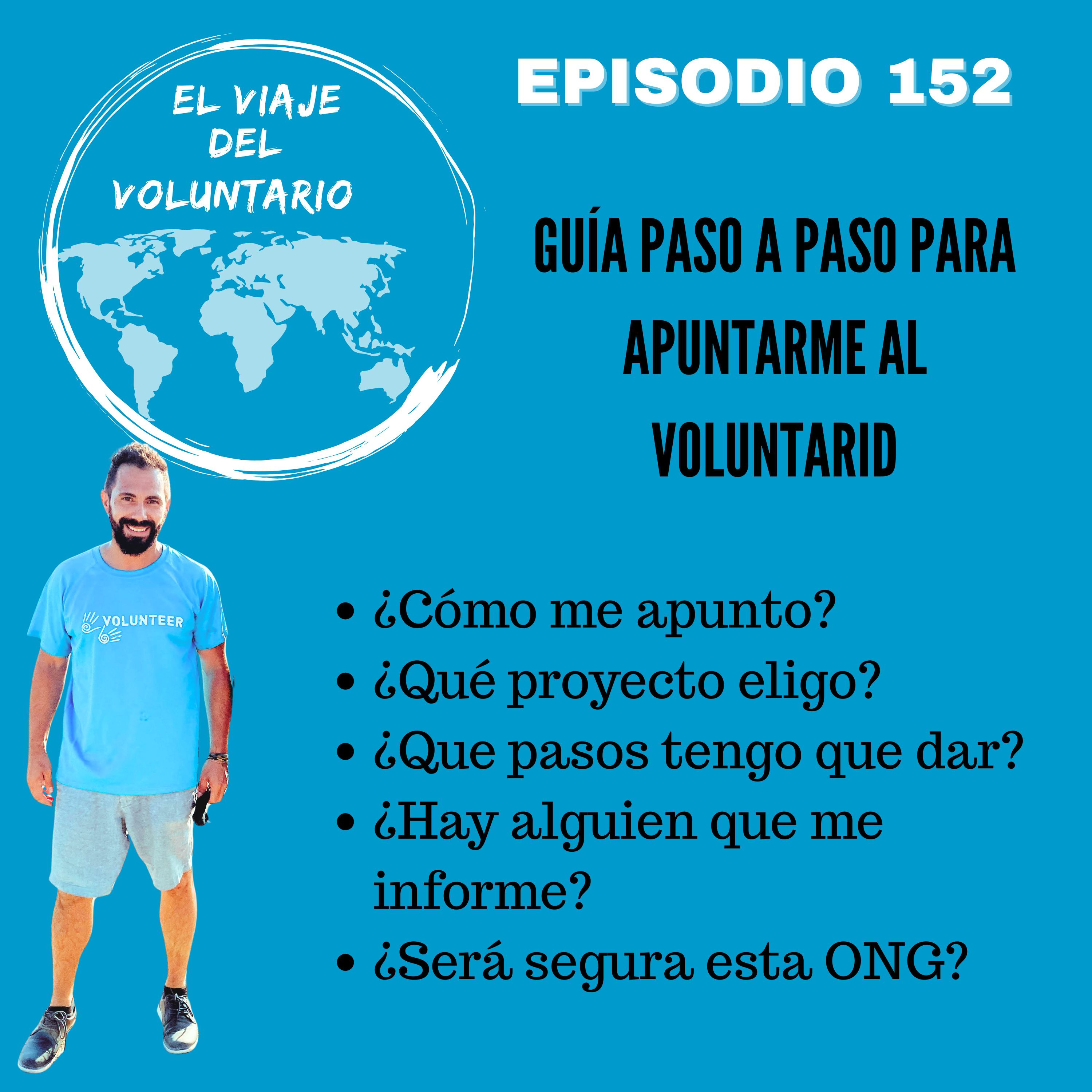 152. Guía para apuntarme a un voluntariado
