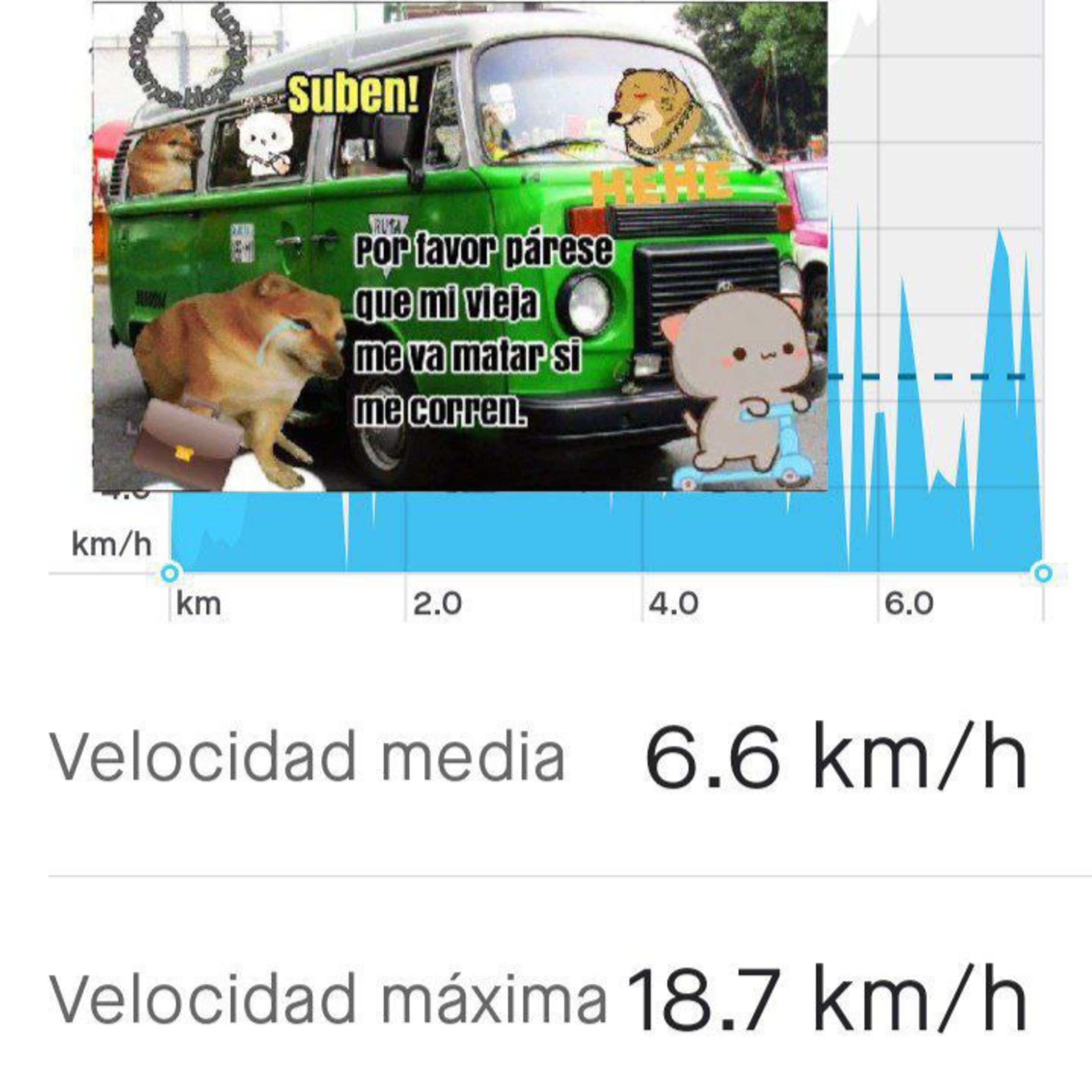 Medí la velocidad del transporte publico. Argentinos atacando a México en noticias., episode artwork