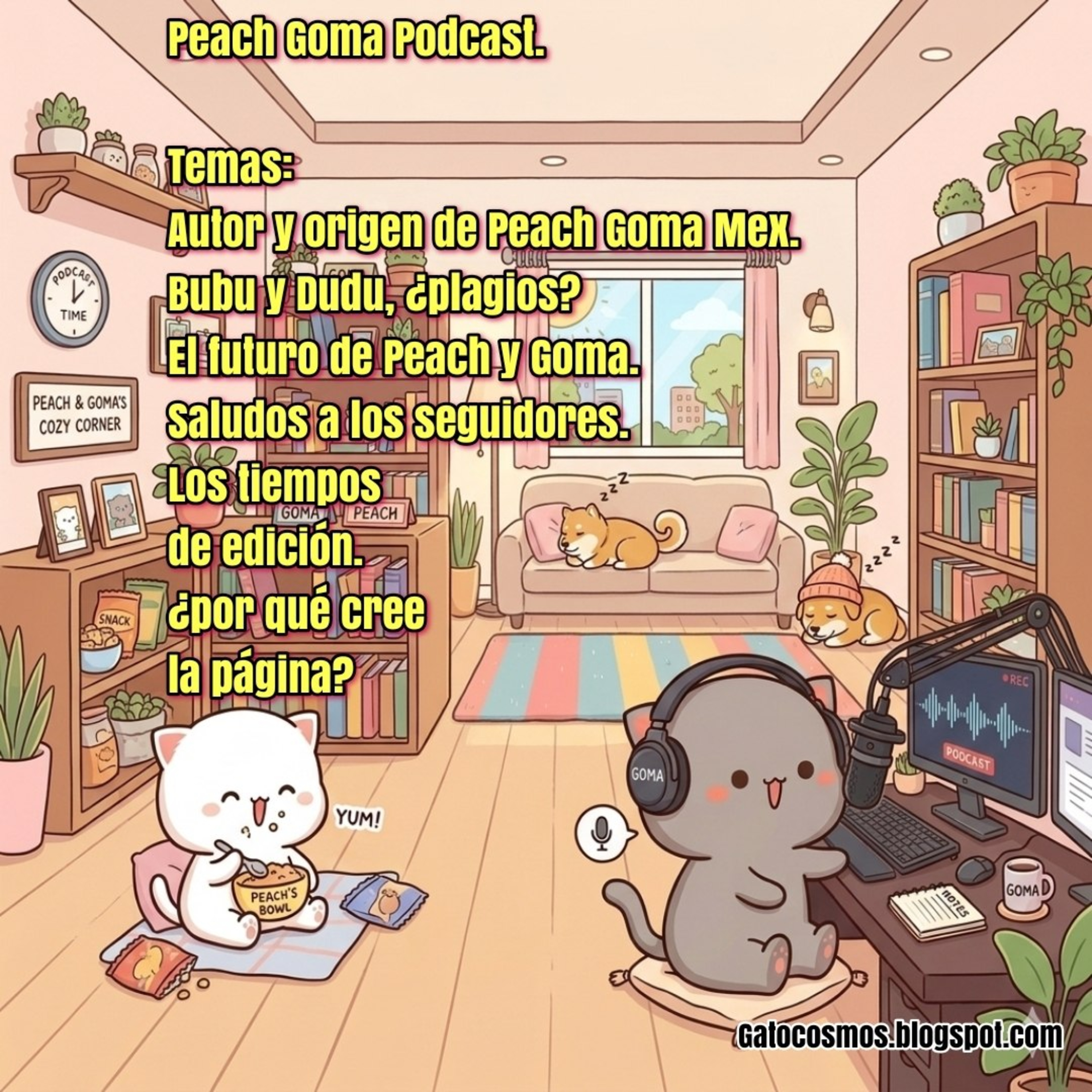 Peach y Goma. Los virales mochicats de internet. episode artwork