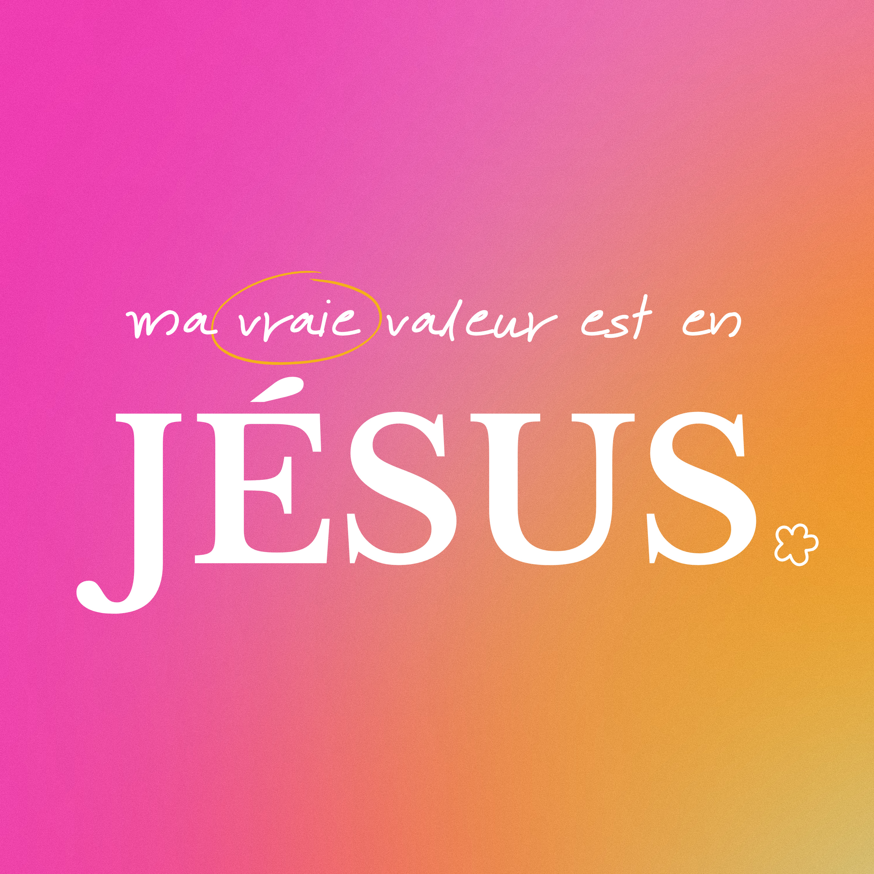 Jésus, ma force et mon courage