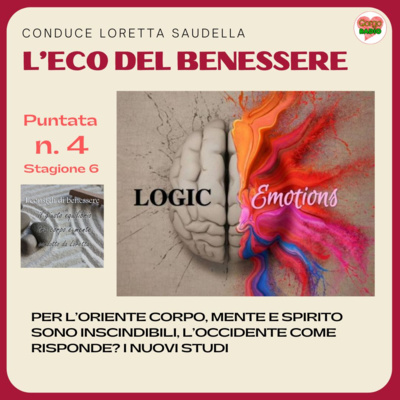 In Oriente corpo, mente e spirito sono inscindibili, l’occidente come risponde? - #lecodelbenessere - P4- S6