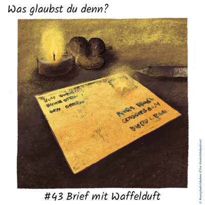 #43 Brief mit Waffelduft