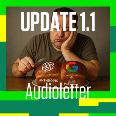 🍞 Mai poți și cozonac. Cu AI 🤷🏻 | 🎧 AUDIOLETTER UPDATE 1.1 | 🗞️ Știrile digital & tech ale lunii noiembrie 2025