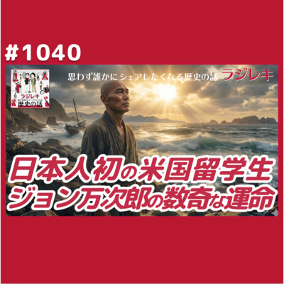 1040_無人島漂着から日本人初の米国留学生となったジョン万次郎の幸運
