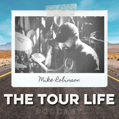 Mike Robinson, Musician - Food On Tour Podcast, Learning From Friends, Chain Stitch Embroidery & Tour Tattoos