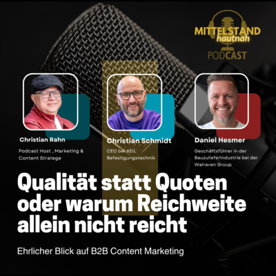 Qualität statt Quoten oder warum Reichweite allein nicht reicht - Folge 130