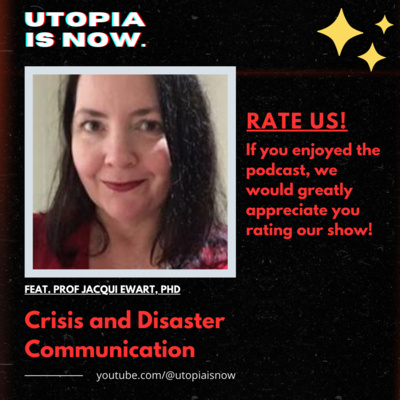 Crisis and Disaster Communication | Prof. Jacqui Ewart, PhD