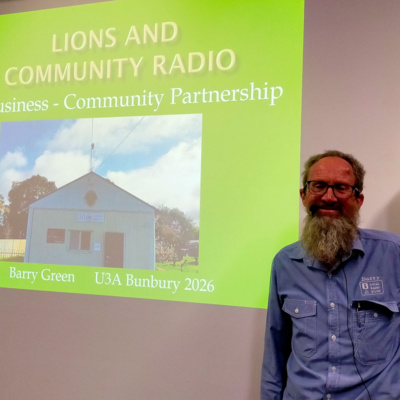 Bunbury U3A New Media Talk Feb 2026 
