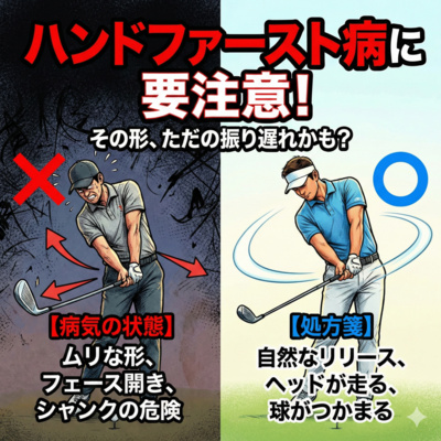 1040話　そのハンドファースト、ただの「振り遅れ」です。