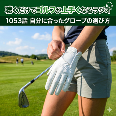 1053話　自分に合ったグローブの選び方
