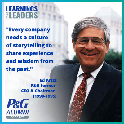 Ed Artzt : P&G’s CEO & Chairman (1990-1995)