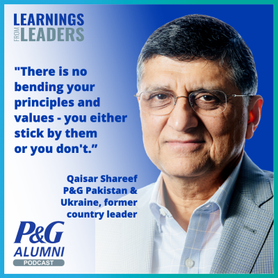 Qaisar Shareef : P&G’s Pakistan & Ukraine, former country leader
