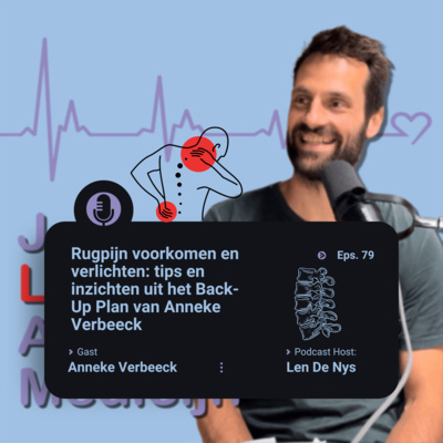 # 79 Rugpijn voorkomen en verlichten: beweging, stress, ademhaling, scans, artrose & praktische tips - Anneke Verbeek