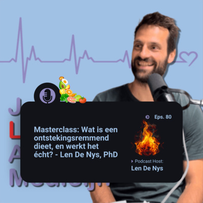 # 80 Ontstekingsremmend Dieet: Feiten, Fabels en Wat de Wetenschap Zegt – Len De Nys, PhD