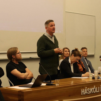 Panelsamræður um siðferði í íþróttum