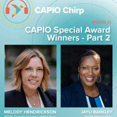 Interviews with CAPIO's Special Award Winners - Part II