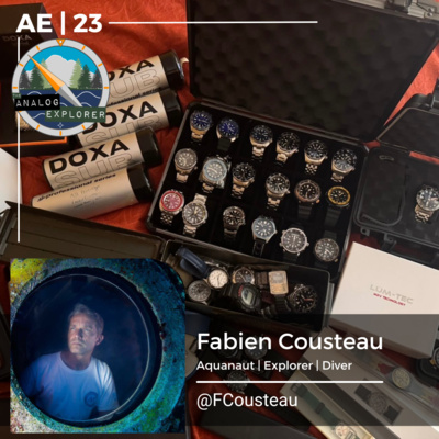 AE 23 | Fabien Cousteau "Watch Collection Made Under Pressure"