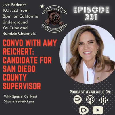 Episode 231 - Convo with Amy Reichert Candidate for SD Supervisor