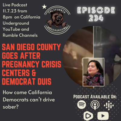 Episode 234 - San Diego County Goes After Pregnancy Crisis Centers & Democrat DUIs