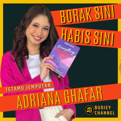 219. PODCAST BERSAMA ADRIANA GHAFAR, DARI PEMBACA BERITA KINI JADI PENULIS BUKU PUISI, RUPANYA ADA KISAH SERAM!