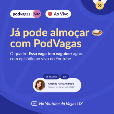 Essa vaga tem vaguiner com Amanda Alves Andrade