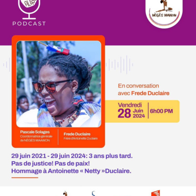 29 JUIN 2021 - 29 JUIN 2024: 3 ANS PLUS TARD. PAS DE JUSTICE! PAS DE PAIX!
