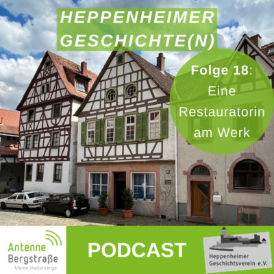Heppenheimer Geschichte und Geschichten | Eine Restauratorin am Werk