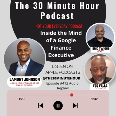 #412 -- Inside The Mind of A Google Finance Executive 