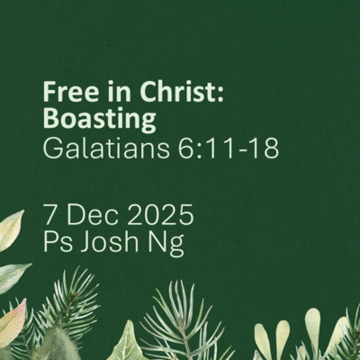 Free in Christ: Boasting