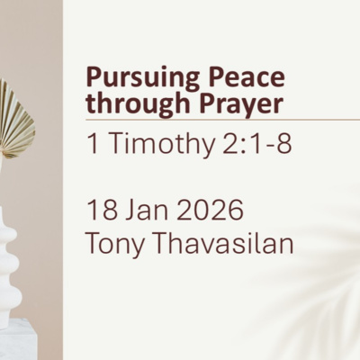 Pursuing Peace Through Prayer