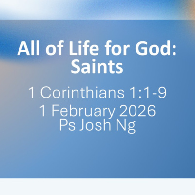 All of Life for God: Saints
