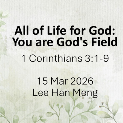 All of Life for God: You are God's Field