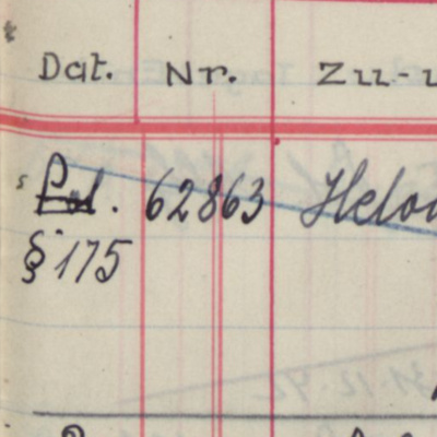 "On Auschwitz" (60): Paragraph 175 prisoners in Auschwitz