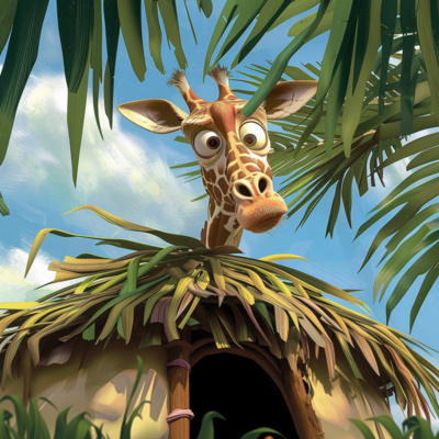 Jordy the Giraffe and the Special Sukkah