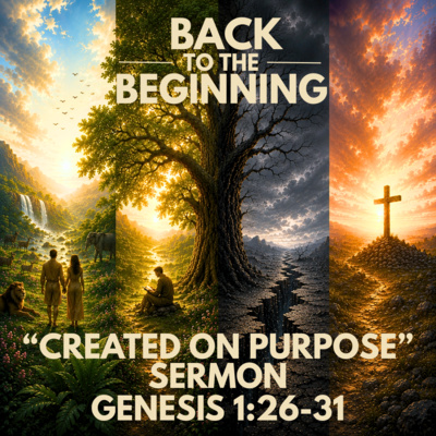"Back to the Beginning - Created On Purpose" Sermon by Pastor Mark Hunt Recorded on June 21, 2026