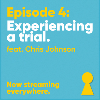 Experiencing a trial with Chris Johnson.