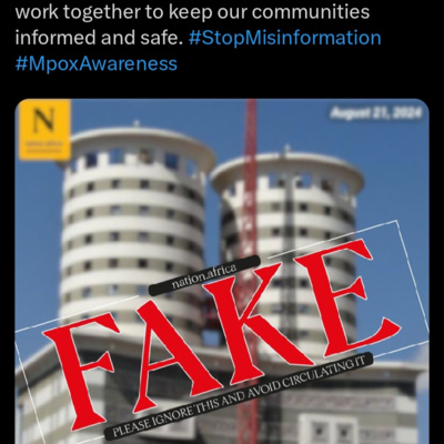FALSE: This digital card claiming NMG has sent employees home over MPox outbreak is fake 