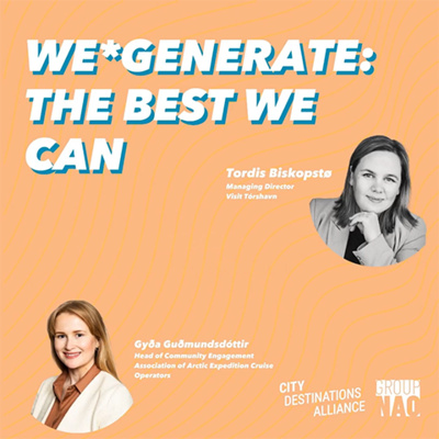 WE*GENERATE Podcast #6 - Tordis Biskopstø & Gyða Guðmundsdóttir