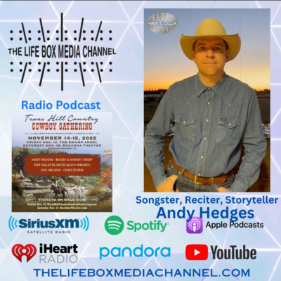 Andy Hedges - Songster, Reciter, Storyteller, Texas Hill Country Cowboy Gathering 
Nov 14-15 2025 