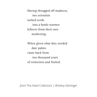 Poems by Brittany Deininger