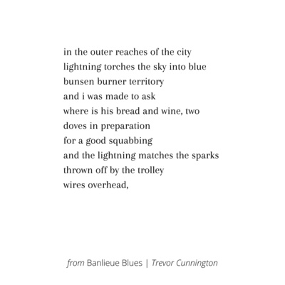Poems by Trevor Cunnington & Richard Jackson