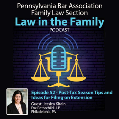 Episode 52 - Post-Tax Season Tips and Ideas for Filing on Extension | Jessica Kitain