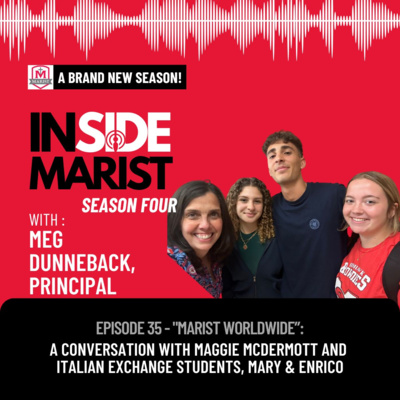 Conversation with Maggie McDermott '25 & Italian Exchange Students, Mary & Enrico