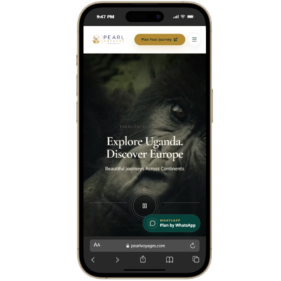 How We Built a High-Converting Tour & Travel Website for Pearl Voyages Travel