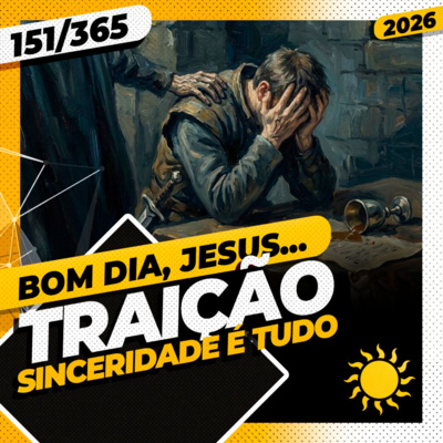 TRAIÇÃO: SINCERIDADE É TUDO - Bom dia, Jesus! 151/365 (2026)