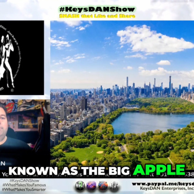 NYC: The Big Apple's Origin Story Revealed! #FACTS KeysDAN Show #KeysDANShow @KeysDAN